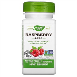 Nature's Way, Raspberry Leaf, 900 mg, 100 Vegan Capsules