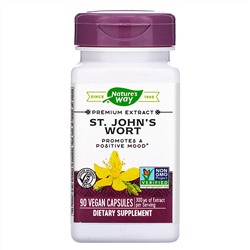 Nature's Way, St. John's Wort, 300 mg, 90 Vegan Capsules