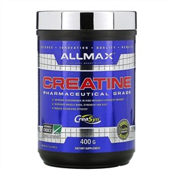 ALLMAX Nutrition, Порошок креатина, 100 % чистый тонкодисперсный моногидрат креатина, креатин фармацевтической категории, 400 г (14,11 унции)