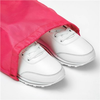 Мешок для обуви Стандарт, 420 х 340 (+/- 1 см), Calligrata, малиновый
