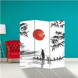 Ширма "Бамбук. Декор 4" 150 × 160 см