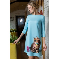 60-01 Платье с котенком