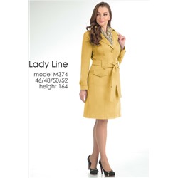 Плащ Lady Line 374 желтый