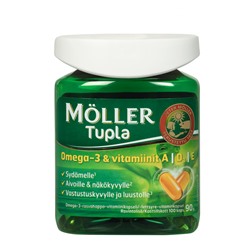 Витамины Omega-3 Moller TUPLA 100 шт