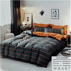 Комплект постельного белья САТИН 2-ух спальный AIMEE №2