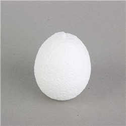 Яйцо из пенопласта - заготовка, 9 см