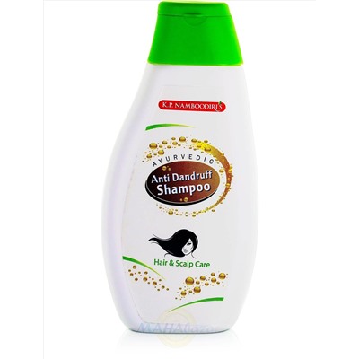 Аюрведический шампунь против перхоти, 100 мл, производитель К.П. Намбудирис; Ayurvedic Anti Dandruff Shampoo, 100 ml, K.P. Namboodiri's