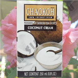 Сливки из кокосового молока Chaokoh Coconut Cream 250 мл.