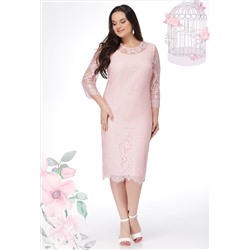 Платье Lenata 11907 розовый