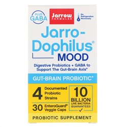 Jarrow Formulas, Jarro-Dophilus Mood, 10 Billion, 30 EnteroGuard Veggie Caps