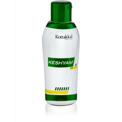 Масло для волос Кешьям, 100 мл, производитель Коттаккал Аюрведа; Keshyam Oil, 100 ml, Kottakkal Ayurveda
