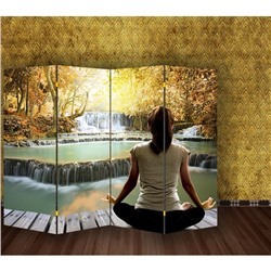 Ширма "Медитация", 200 × 160 см
