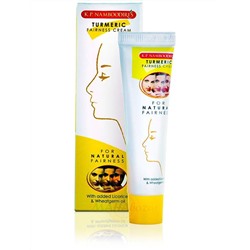 Очищающий крем с Куркумой, 25 г, производитель К.П. Намбудирис; Turmeric Fairness Cream for Natural Fairness, 25 g, K.P. Namboodiri's