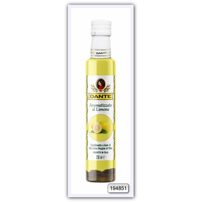 Оливковое масло Olio Dante Extra Virgin первого холодного отжима со вкусом лимона 250 мл