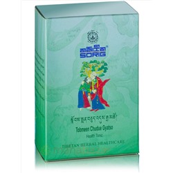 Тибетский травяной чай Тобминь Чуде Гьяцо, для повышения потенции и жизненного тонуса, 100 г, производитель Сориг; Tobmeen Chudue Gyatso Health Tonic 100 g, Sorig