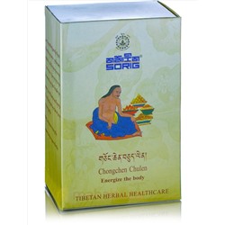 Тибетский чай для повышения жизненного тонуса Чунгчен Чулен, 60 г, производитель Сориг; Chongchen Chulen Energize the body, 60 g, Sorig