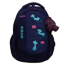 Рюкзак школьный, Kite 855, 40 х 30 х 17.5 см, эргономичная спинка, отделение для планшета, фиолетовый
