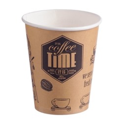 Стакан одноразовый бумажный для горячих напитков Cafetime, 250 мл, 50 шт