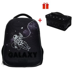 Рюкзак каркасный, Hatber, Ergonomic light ,38 х 29 х 15, EVA-материал, с термосумкой, Galaxy