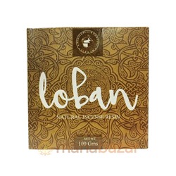 Натуральные благовония Лобан, 100 г, Мансукхал и Ко; Loban Natural Incense Resin, 100 g, Mansukhlal & Co