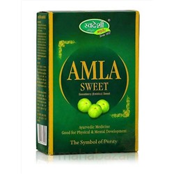 Лечебный индийский крыжовник Амла сладкая, 500 г, производитель Свадеши Аюрведа; Amla Sweet, 500 g, Swadeshi Ayurved