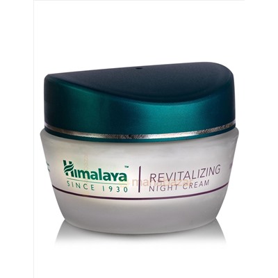 Восстанавливающий ночной крем, 50 г, производитель Хималая; Revitalizing Night Cream, 50 g, Himalaya