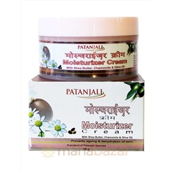Увлажняющий крем, 50 г, Патанджали; Moisturizer Cream, 50 g, Patanjali