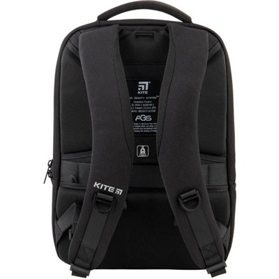 Рюкзак молодёжный, Kite 2579, 43.5 х 30 х 16 см, эргономичная спинка, Сity, чёрный