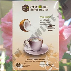 Сухие Кокосовые сливки Coco Farm Coconut Coffee Creamer 200 гр.
