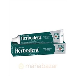 Зубная паста Хербодент, 100 г, производитель Доктор Джейкар; Herbodent Toothpaste, 100 g, Dr. Jaikar