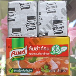 Кубики Кнорр для супа Том Ям Knorr Tom Yam Broth Cube