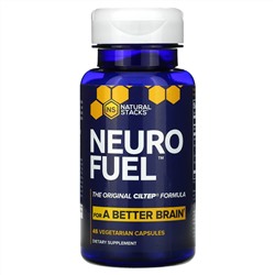 Natural Stacks, Neuro Fuel, 45 Vegetarian Capsules