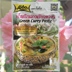 Тайская зеленая паста карри Lobo Green Curry Paste
