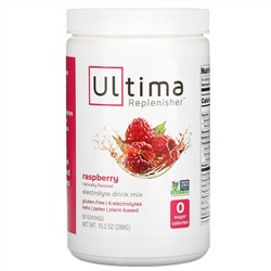 Ultima Replenisher, Electrolyte Drink Mix, Raspberry, 10.2 oz (288 g)