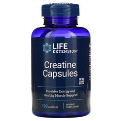 Life Extension, Creatine Capsules, 120 Capsules