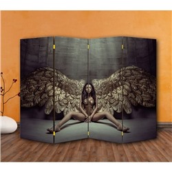 Ширма "Золотой ангел", 200 × 160 см