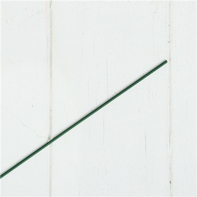 Проволока для изготовления искусственных цветов "Зелёная" длина 40 см сечение 0,2 см