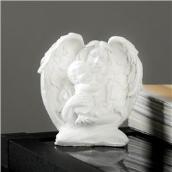 Фигура "Ангелочек с младенцем" 4х6,5х7см