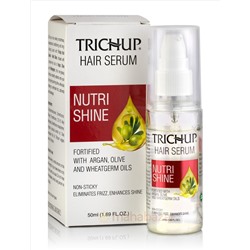 Сыворотка для блеска волос Тричуп, 50 мл, производитель Васу; Trichup Hair Serum Nutri Shine, 50 ml, Vasu