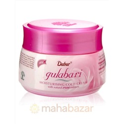 Охлаждающий крем для лица с маслом розы Гулабари, 100 мл, производитель Дабур; Gulabari moisturising cold cream, 100 ml, Dabur