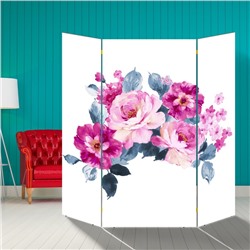 Ширма "Цветы", 160 × 160 см