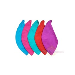 Набор из 5 мешочков для четок разноцветные, 26х13 см каждый, производитель махабазар.клаб; Set of 5 japa mala multicolored bags, 26х13 cm each, MAHAbazar.club