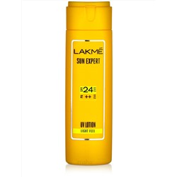 Лосьон для загара SPF 24 PA ++, 60 мл, производитель Лакме; UV Lotion Sun Expert, 60 ml, Lakme