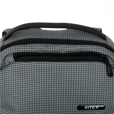Рюкзак молодёжный эргономичная спинка, Kite 2515, 40 х 30.5 х 11, Сity, светло-серый