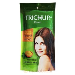 Хна для волос и мехенди Тричуп, 100 г, производитель Васу; Trichup Henna for Hand & Hair, 100 g, Vasu