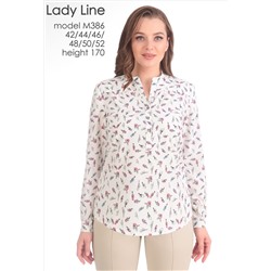 Блуза Lady Line 386 белый