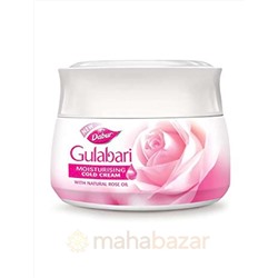 Охлаждающий крем для лица с маслом розы Гулабари, 55 мл, производитель Дабур; Gulabari moisturising cold cream, 55 ml, Dabur