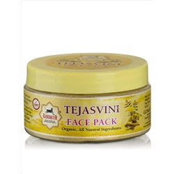 Маска для лица Теджасвини, 100 г, производитель Гомата; Tejasvini face pack, 100 g, Gomata Products