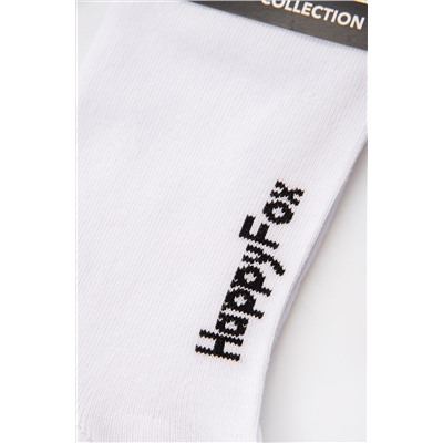 Happy Fox, Прикольные носки с надписью Happy Fox