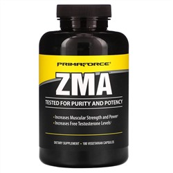 Primaforce, ZMA, 180 растительных капсул